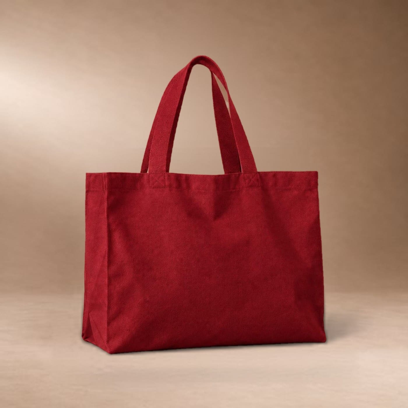 Cabas personnalisable horizontal teint à votre Pantone