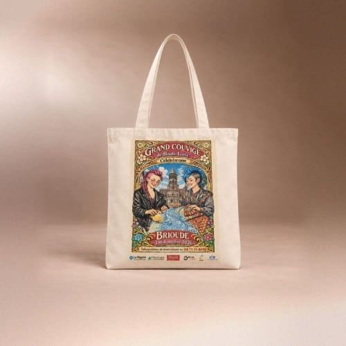 Tote bag personnalisé pour Brioude
