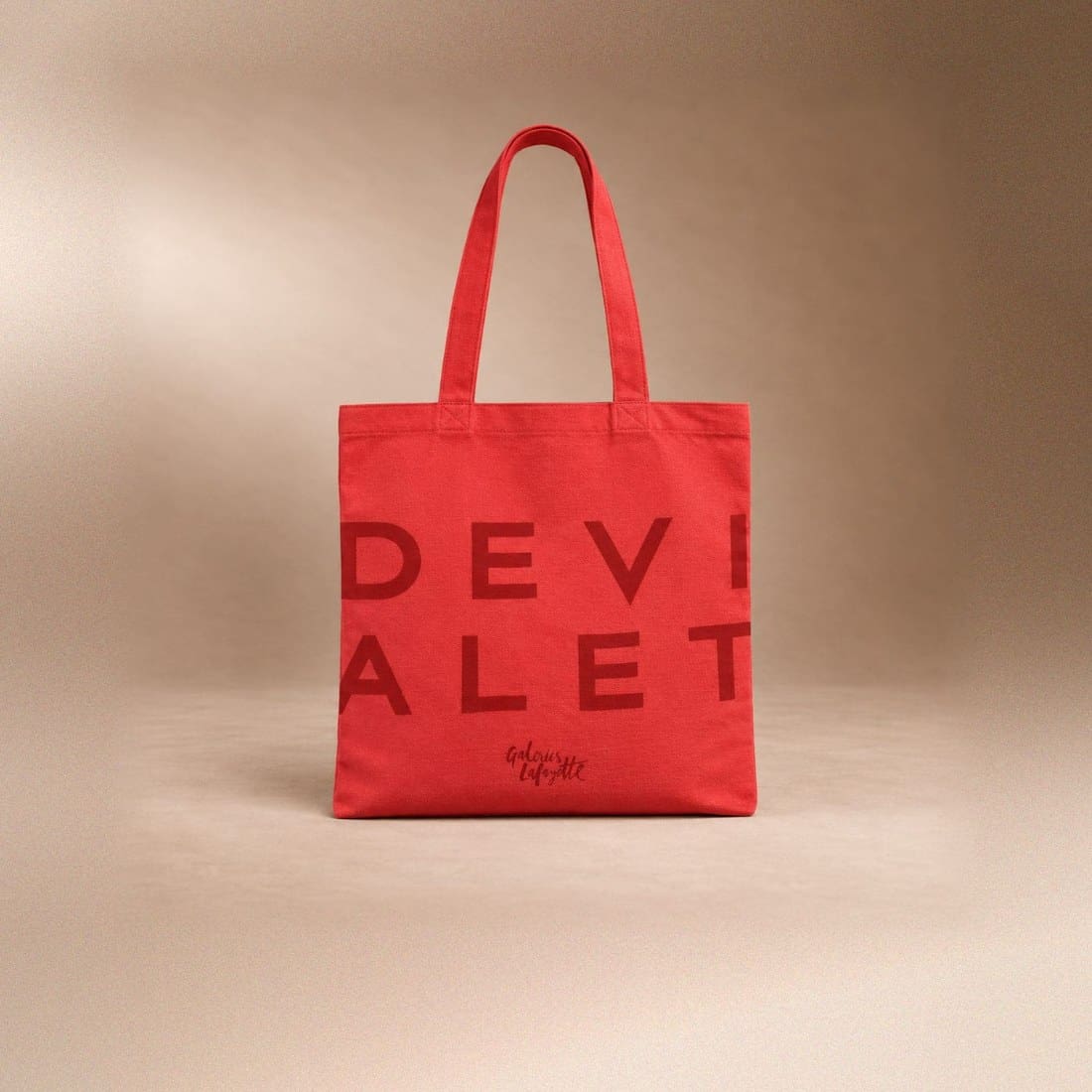 Tote bag en coton bio personnalisé pour Devialet