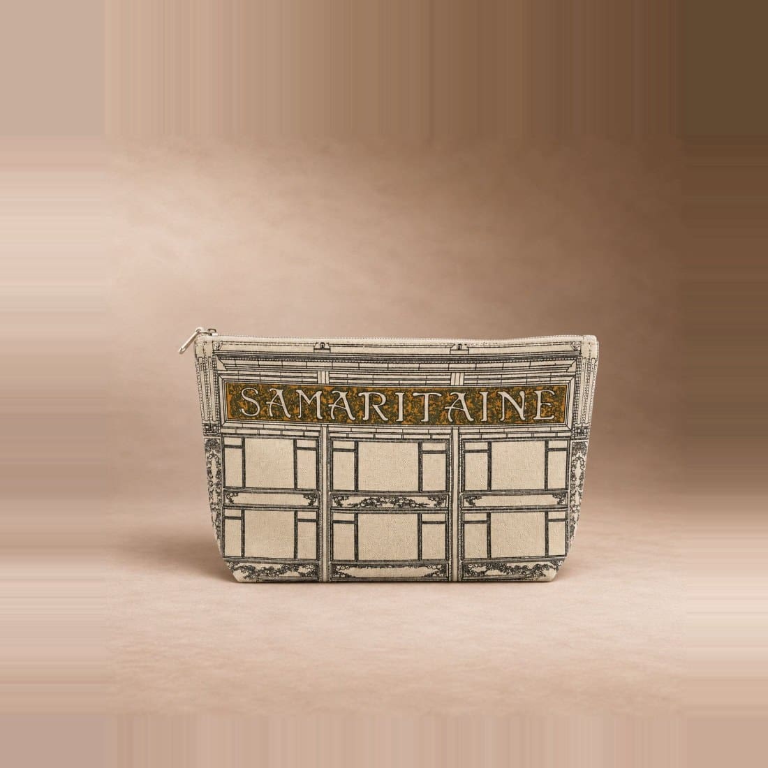 Trousse en coton bio personnalisée pour la Samaritaine